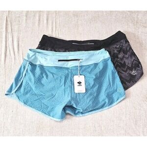 NWT Rabbit Run Women's Lot of 2 Lined Running Shorts 4" Sz Large & XL
